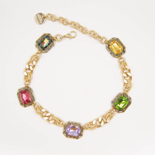 GOLD FINGER - girocollo castoni